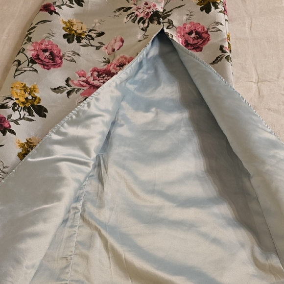 Lulu's Pink and Green Strapless  Sundress - Picture 15 of 16